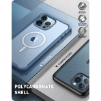 Clayco Forza Manyetik Serisi iPhone 13 Pro Klf (MIL-STD-810G)-Azure