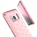 Clayco Galaxy S8 Plus Helios Serisi Premium Hybrid Klf-Pink