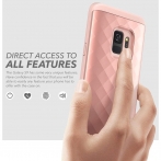 Clayco Galaxy S9 Hera Serisi Klf-Rose Gold