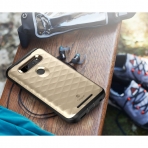 Clayco LG V30 Hera Serisi Rugged Klf-Gold