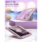 Clayco Nebula Serisi iPad Klf (10.2 in)-Purple