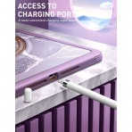 Clayco Nebula Serisi iPad Klf (10.2 in)-Purple