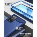 Clayco Samsung Galaxy Note 20 Ultra Xenon Serisi Klf-Blue