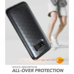 Clayco Samsung Galaxy S8 Hera Serisi Full-body Rugged Klf (Ekran Koruyucu Dahildir)-Black