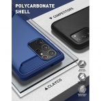 Clayco Xenon Serisi Samsung Galaxy S22 Ultra Klf (MIL-STD-810G)-Blue