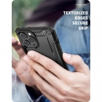Clayco Xenon Serisi iPhone 13 Pro Max Klf (MIL-STD-810G)-Black