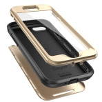 Clayco iPhone 8 Hera Serisi Klf-Gold