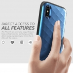 Clayco iPhone X Hera Serisi Klf-Blue