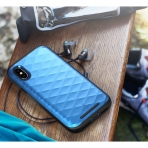 Clayco iPhone XS / X Hera Serisi Klf-Blue