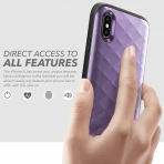 Clayco iPhone X Hera Serisi Klf-Purple