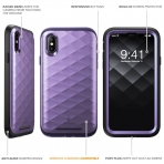 Clayco iPhone XS / X Hera Serisi Klf-Purple