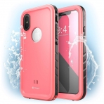 Clayco iPhone XS / X Omni Serisi Su Geirmez Klf-Pink