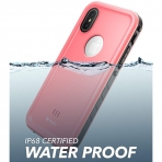 Clayco iPhone X Omni Serisi Su Geirmez Klf-Pink