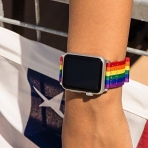 Clockwork Synergy Apple Watch Kay (42mm)-Pride Rainbow