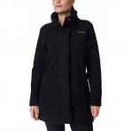 Columbia Panorama Long Kad�n Polar Ceket (Siyah)