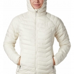Columbia Powder Lite Hooded Kad�n Mont (Beyaz)