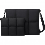 Comfyable Puffy Laptop Klf (15-16 in)-Black 