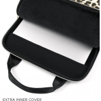 Comfyable Leopar Desenli Laptop Sleeve (13-14 in)