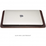 Comfyable Macbook Pro Sleeve (14 in)-Dark Coffee