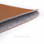 Comfyable MacBook Deri Zarf Klf (16 in)-Brown