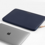 Comfyable MacBook Pro/Air Deri Laptop �anta (13-14 in�)-Blue