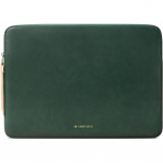 Comfyable MacBook Pro/Air Deri Laptop �anta (13-14 in�)-Midnght Green
