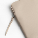 Comfyable MacBook Pro/Air Deri Laptop �anta (13-14 in�)-Dark Beige
