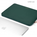 Comfyable MacBook Pro Deri Laptop antas (16 in)-Green