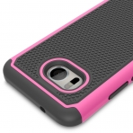 CoverON HTC U11 HexaGuard Seri Klf-Hot Pink