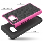 CoverON HTC U11 HexaGuard Seri Klf-Hot Pink
