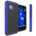 CoverON HTC U11 HexaGuard Seri Klf-Blue 