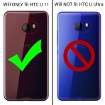 CoverON HTC U11 HexaGuard Seri Klf-Blue 