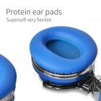 Cowin E-7 Kablosuz Bluetooth Kulak st Kulaklk-Blue