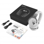 Cowin E-7 Kablosuz Bluetooth Kulak st Kulaklk-White