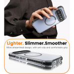 DEERLAMN Google Pixel 11 / 11 Pro Manyetik K�l�f-Clear/Black