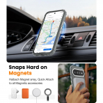 DEERLAMN Google Pixel 11 / 11 Pro Manyetik K�l�f-Gray
