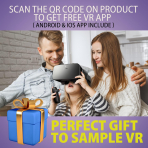 DESTEK V5 VR Sanal Gereklik Gzl (Siyah)