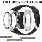 DGYSG Galaxy Watch 8 Classic 46mm Kay��-Silver