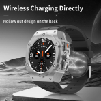 DGYSG Galaxy Watch Ultra Luxury Kay (47mm)-Silver