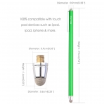 DIMPLES EXCEL New Generation Ultra nce Stylus Kalem (4 Adet)-Dark Blue-Green-Silver-Red