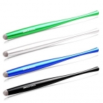 DIMPLES EXCEL Slim Waist Stylus Kalem (4 Adet)-Black-Dark Blue-Silver-Green