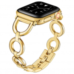 DMMG Paslanmaz elik Apple Watch 7 Kay (41mm)-Gold