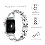 DMMG Paslanmaz elik Apple Watch 7 Kay (45mm)-Silver