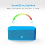 DOSS Touch SoundBox Bluetooth Hoparlr-Blue
