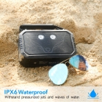 DOSS Traveler Su Geirmez Bluetooth Hoparlr-Rock Black