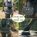 DOSS Traveler Su Geirmez Bluetooth Hoparlr-Rock Black