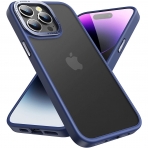 Dadanizm iPhone 14 Pro Manyetik Klf (MIL-STD-810G)-Blue