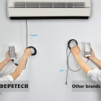 Depstech HD Su Ge�irmez Uzun Kablolu Kamera (5 Metre)