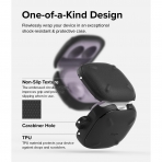 Ringke Onyx Serisi Galaxy Buds FE Uyumlu Klf -Black