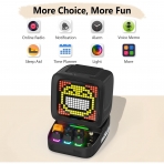 Divoom Ditoo Pixel Art Game Akll Bluetooth Hoparlr-Black